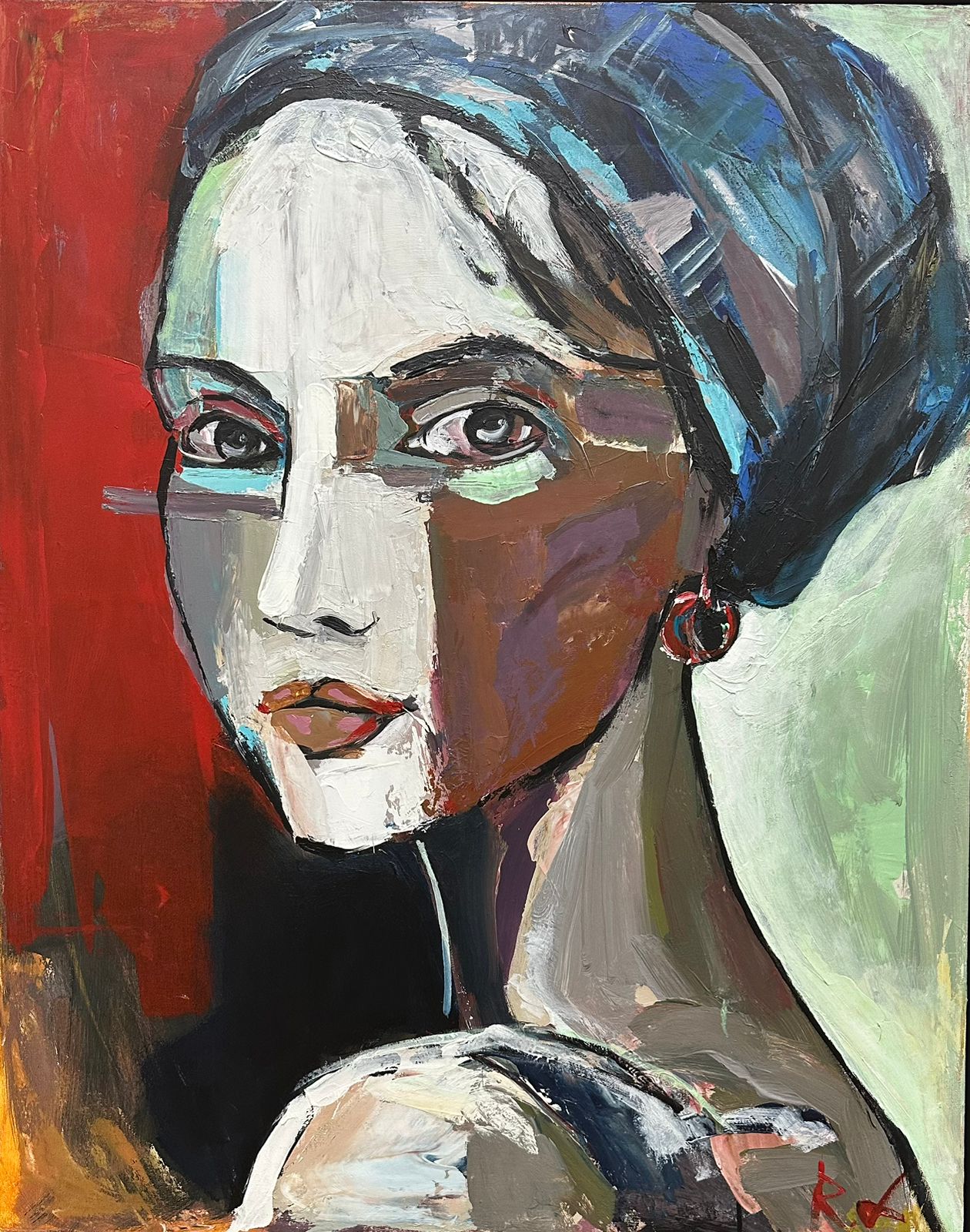 Оформлення інтер'єру картинами 6