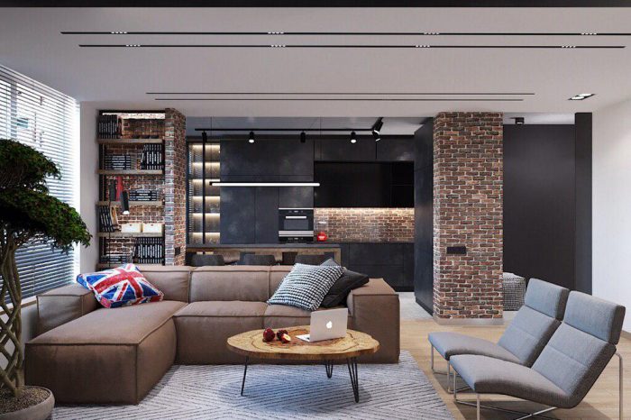 Квартира Лофт 110 м кв